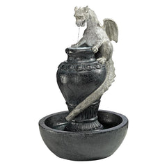 Viper Dragon And Celtic Spring Fountain