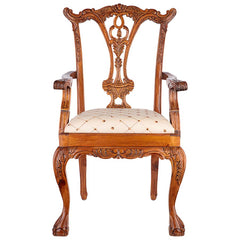 English Chippendale Arm Chair