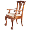 Image of English Chippendale Arm Chair - Sculptcha