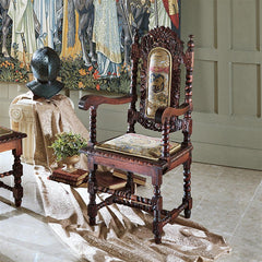 Charles Ii Arm Chair - Sculptcha