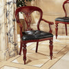 Image of Simsbury Manor Leather Arm Chair - Sculptcha
