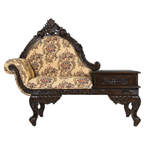 Victorian Style Gossip Bench - Sculptcha