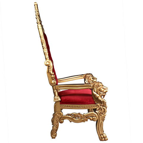 Golden Lord Raffles Throne - Sculptcha