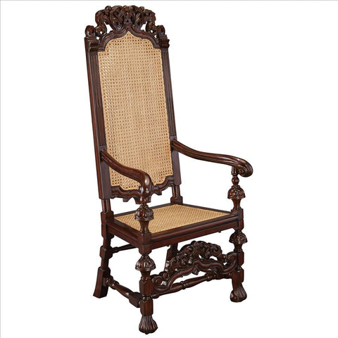 William And Mary Arm Chair - Sculptcha