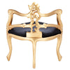 Image of French Salon Corner Chair - Sculptcha