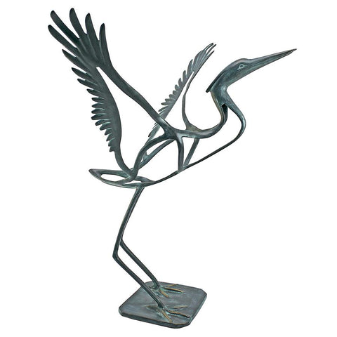 Salute To The Sun Bronze Bird - Sculptcha