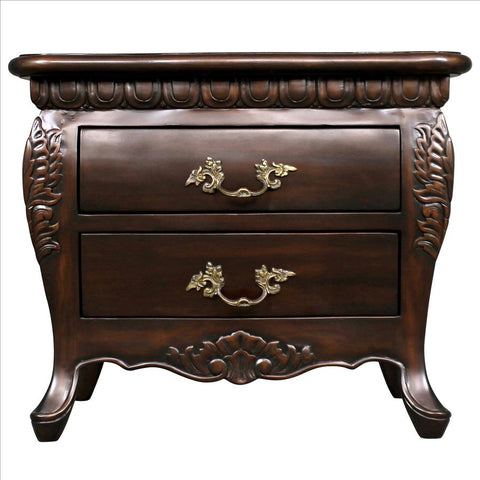 Sorbonne French Bombe Nightstand - Sculptcha