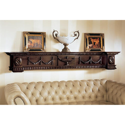 Dunbridge Soupiere Mantle Pediment - Sculptcha