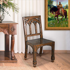 Gothic Revival Rectory Chair - Sculptcha