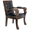 Image of Beardsley Leather Lion Chair - Sculptcha