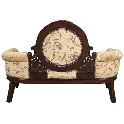 Victorian Cameo Backed Settee - Sculptcha