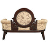 Image of Victorian Cameo Backed Settee - Sculptcha