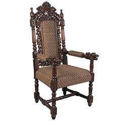 Grand Occasion Heraldic Arm Chair - Sculptcha