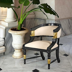 Neoclassical Egyptian Revival Chair - Sculptcha