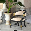 Image of Neoclassical Egyptian Revival Chair - Sculptcha