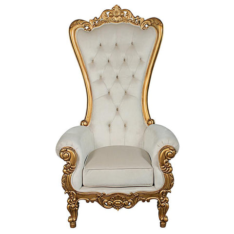 Contessa Baroque Throne Chair - Sculptcha