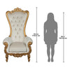 Image of Contessa Baroque Throne Chair - Sculptcha