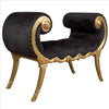 Image of Apolline Crescent Scrolled Bench - Sculptcha