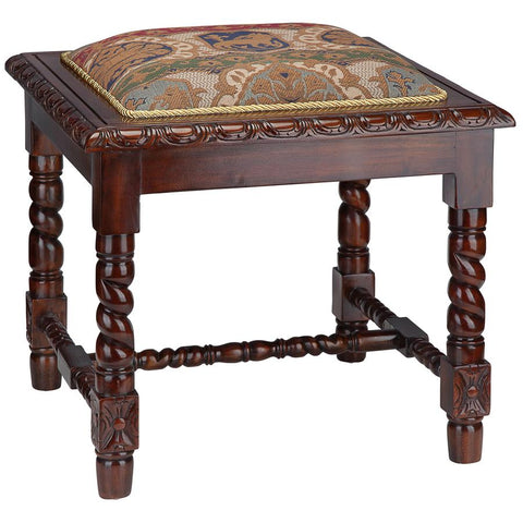 Charles Ii Gothic Stool - Sculptcha