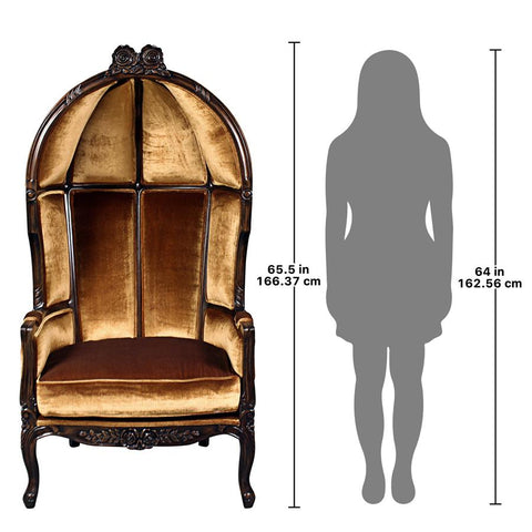 Lady Alcott Victorian Balloon Chair - Sculptcha