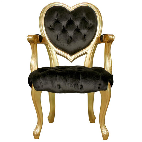 Sweetheart Victorian Gilded Armchair - Sculptcha