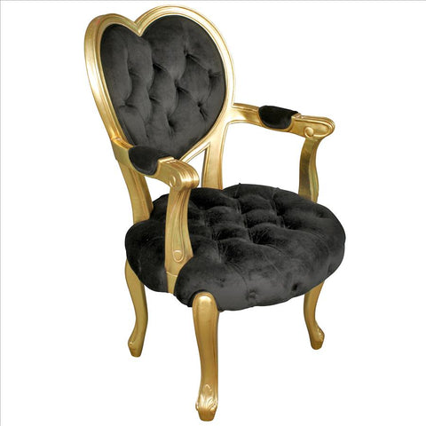 Sweetheart Victorian Gilded Armchair - Sculptcha