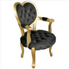 Image of Sweetheart Victorian Gilded Armchair - Sculptcha