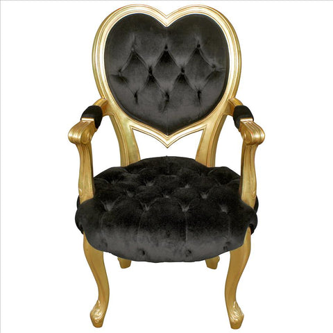 Sweetheart Victorian Gilded Armchair - Sculptcha