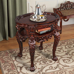 Lord Raffles Lion Tea Table - Sculptcha