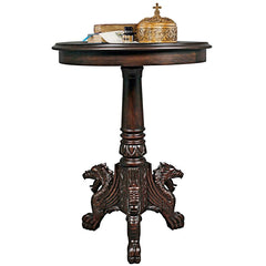 Heraldic Lion Accent Table - Sculptcha
