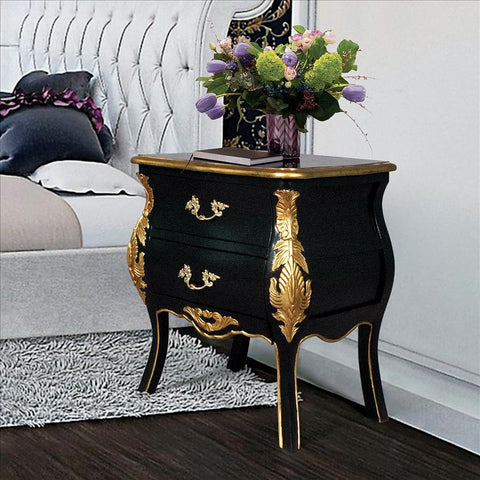 St Honore Bombe Side Table - Sculptcha