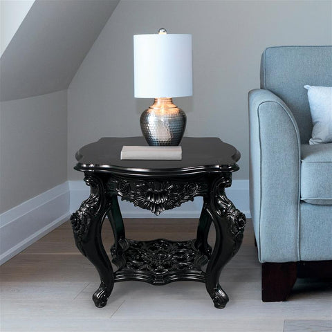 Ebony Rose Side Table - Sculptcha