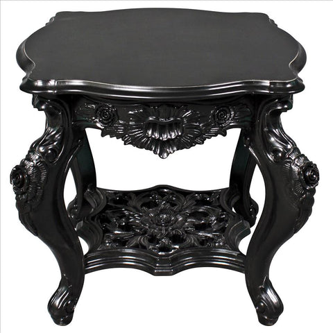 Ebony Rose Side Table - Sculptcha