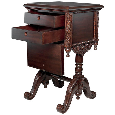 Lady Rebecca Victorian Bedside Table - Sculptcha