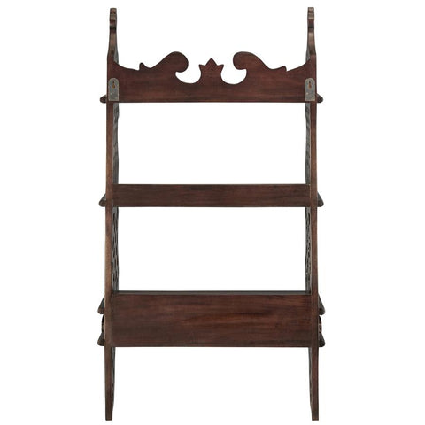 Chinese Chippendale Hardwood Curio - Sculptcha
