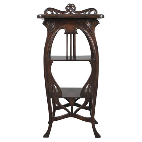 Art Nouveau Harp Side Table - Sculptcha