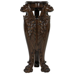 Evenswood Manor Winged Lion Pedestal