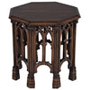 Image of Gothic Revival Octagonal Side Table - Sculptcha