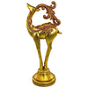 Image of Santas Romping Reindeer Statue - Sculptcha