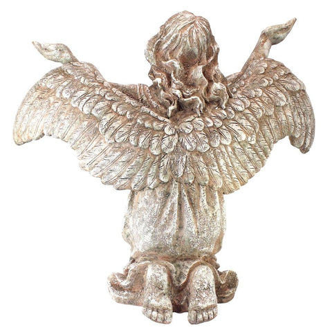 Heavens Devotion Angel Statue - Sculptcha