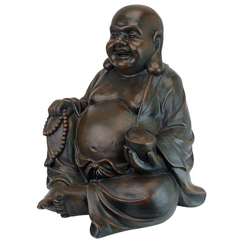 Large Laughing Buddha Statue - Sculptcha