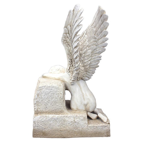 Hunger Of Heartbreak Angel Statue - Sculptcha