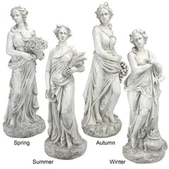 Set Of Four Seasons Goddesses - Sculptcha