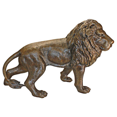 Guardian Lion Right Foot Forward - Sculptcha