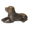 Image of Labrador Puppy Dog Bronze Statue - Sculptcha