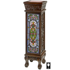 Baldwin Stained Glass Pedestal