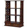 Image of Chinese Chippendale Triple Shelf Curio