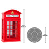 Image of Telephone Booth Curio Cabinet