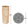 Image of Ivory Marble Umbrella Stand