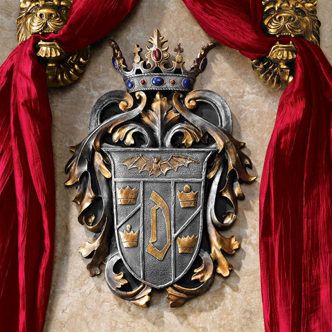 Dracula Coat Of Arms Plaque